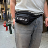 Balenciaga Sport Nylon Wheel Belt Bag