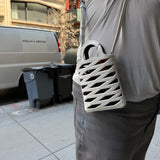 Balenciaga Neo Patent Top Handle Basket Bag
