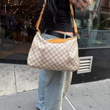 Louis Vuitton Damier Azur Siracusa MM Crossbody