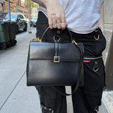 Saint Laurent Le Fermoir Top Handle 2Way Black