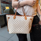 Louis Vuitton Damier Azur Neverfull MM