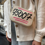 Balenciaga Graffiti Leather Camera Crossbody Bag