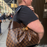 Louis Vuitton Damier Ebene Sistina MM