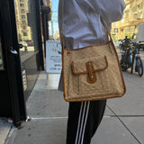 Louis Vuitton Beige Mini Lin Mary Kate Crossbody