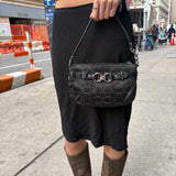 Coach Vintage Black Mini Pochette