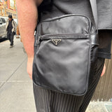 Prada Nylon Black Crossbody Bag