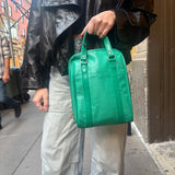 Balenciaga x Dunlop Green Top Handle Bag