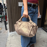 Loewe Metallic Gold Nappa Aire Leather Handbag