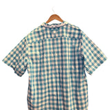 Prada Blue Gingham Button Down Shirt