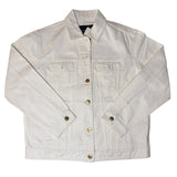 Coach White Denim Jacket