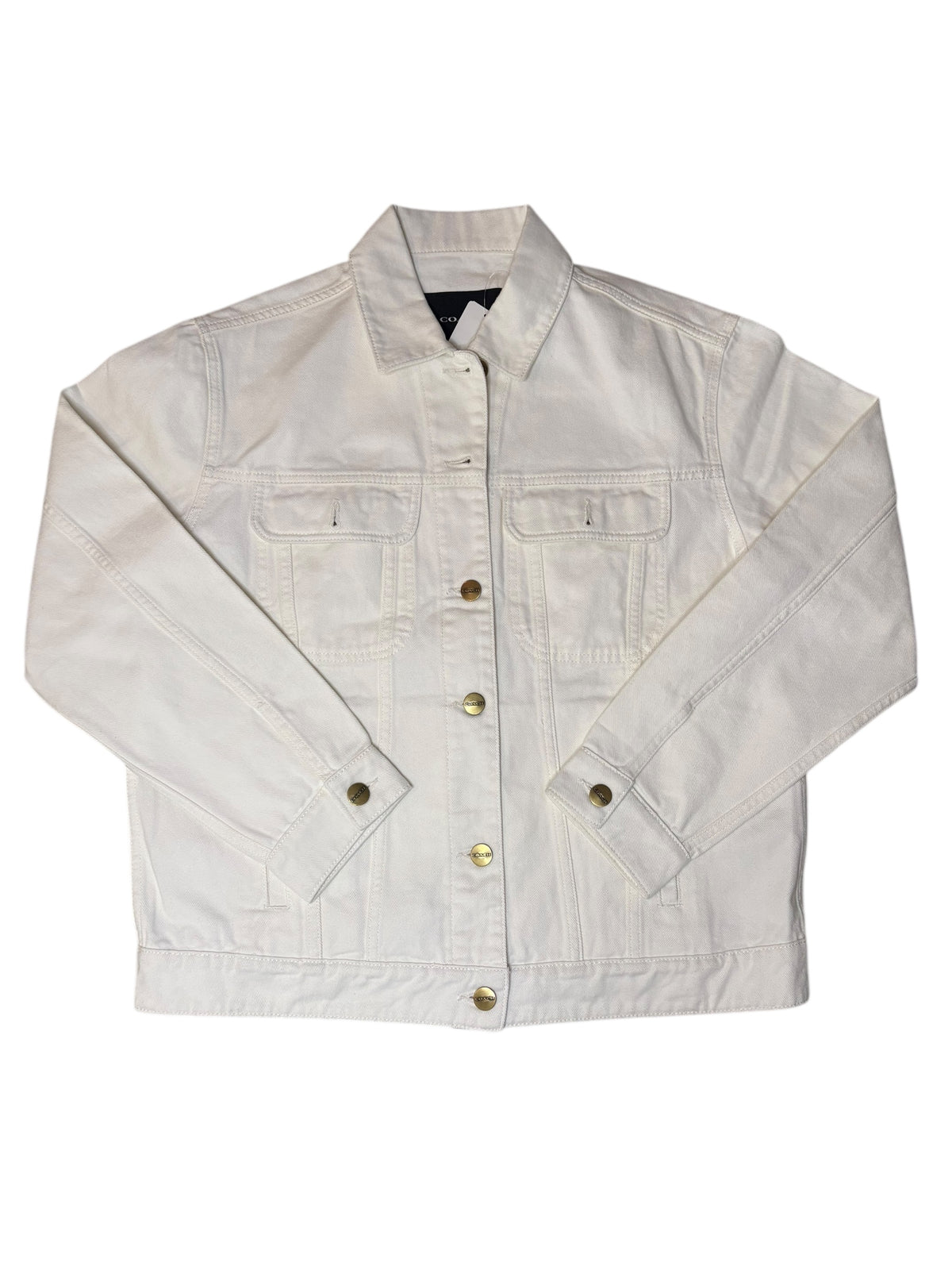 Coach White Denim Jacket