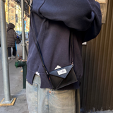 Maison Margiela MM6 Mini Black Leather Crossbody