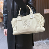 Loewe Vintage Beige Amazona 28 Handbag