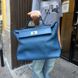 Hermes 24/24 Bleu Brighton Togo Leather 2019
