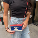 Chanel 2019 Caviar Quilted CC Filigree Clutch on Chain