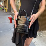 Balenciaga Embossed Mini 2Way Bag
