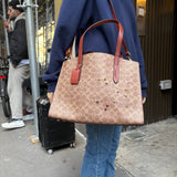 Coach Signature Charlie Carryall Two Way Bag