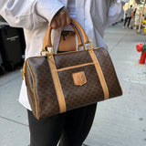 Celine Vintage Macadam Mini Boston Bag