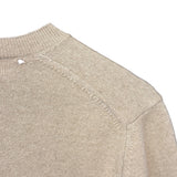 COMME de Garcons Play Wool Button Up Cardigan Beige
