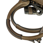 Chloe Bronze Leather Paddington Shoulder Bag