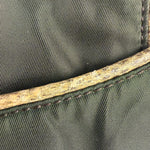 Prada Vintage Kakhi Green Nylon Shoulder Bag