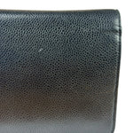 Chanel Black Caviar Flap Wallet On Chain 2013
