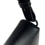 Off-White Black/White Leather Binder Clip Crossbody Bag