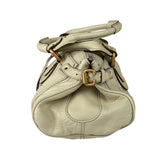 Chloe Beige Leather Paddington Shoulder Bag