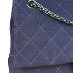 Chanel Purple Quilted 2.55 Reissue Double Flap Bag 2012