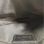 Christian Dior Cream Nylon Saddle Bag