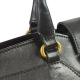 YSL Black Leather Cabas Chyc 2Way