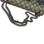 Gucci Pierced Heart Patches Dionysus Chain Shoulder Bag