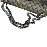 Gucci Pierced Heart Patches Dionysus Chain Shoulder Bag