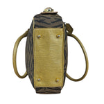 Fendi Vintage Tiger Print Mini Bowler Bag