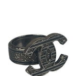 Chanel Strass CC Ring Size 6.5