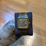 Seiko Day-Date Champagne Stick Dial Gold Plated