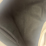 Burberry White Pebbled Leather Shoulder Bag