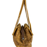 Bottega Veneta Tan Brown Intrecciato Shoulder Bag
