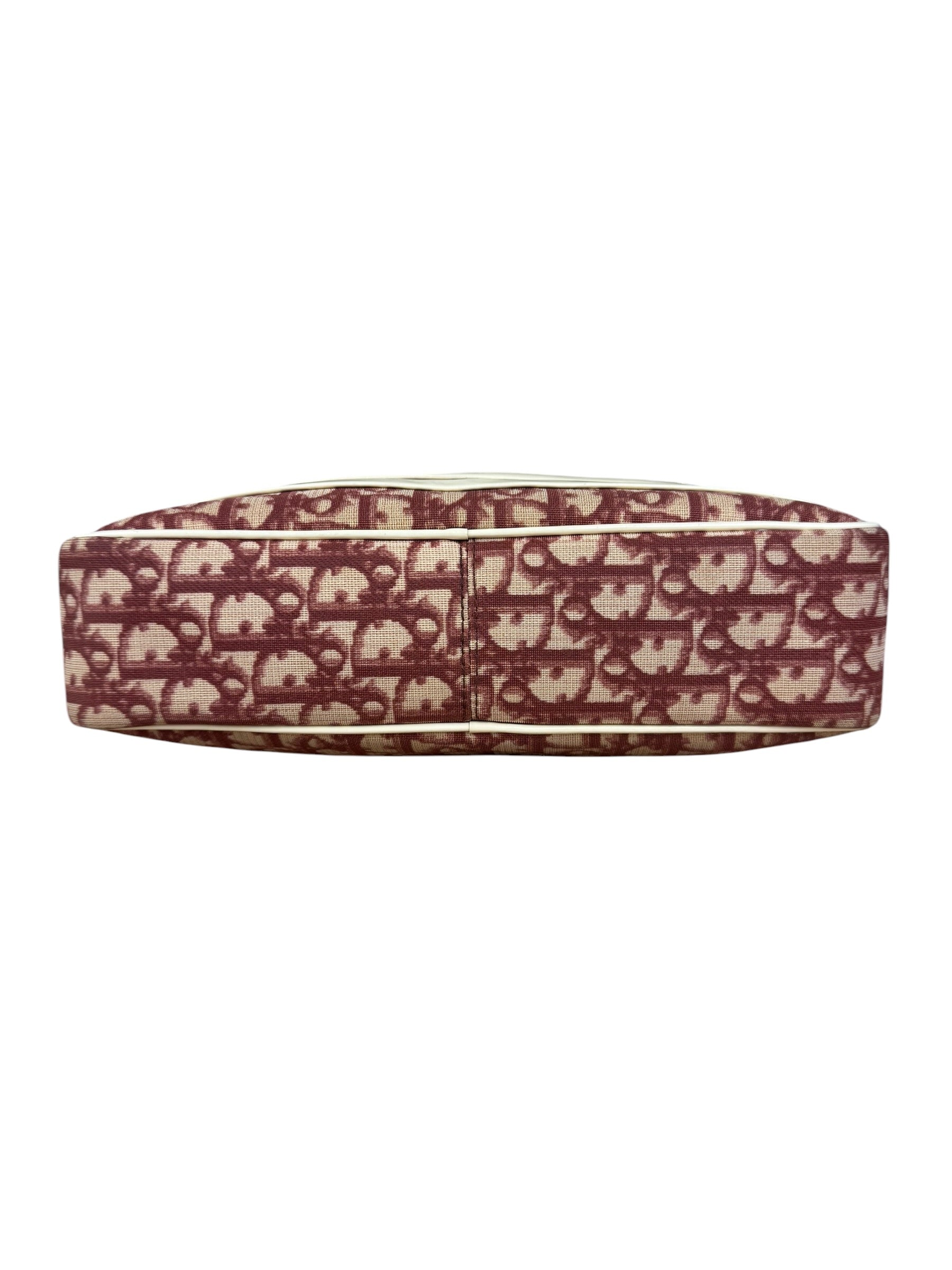 Christian Dior Vintage Red Oblique Trotter "2" Crossbody