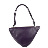 Prada Purple Nappa Leather Triangle Two-Way Bag