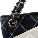 Chanel Colorblock Quilted Lambskin Medium Double Flap Bag 2013