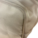 Prada Vintage Beige Nylon Top Handle Bag