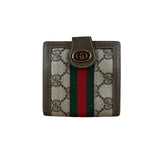Gucci GG Vintage Sherry Line Compact Wallet