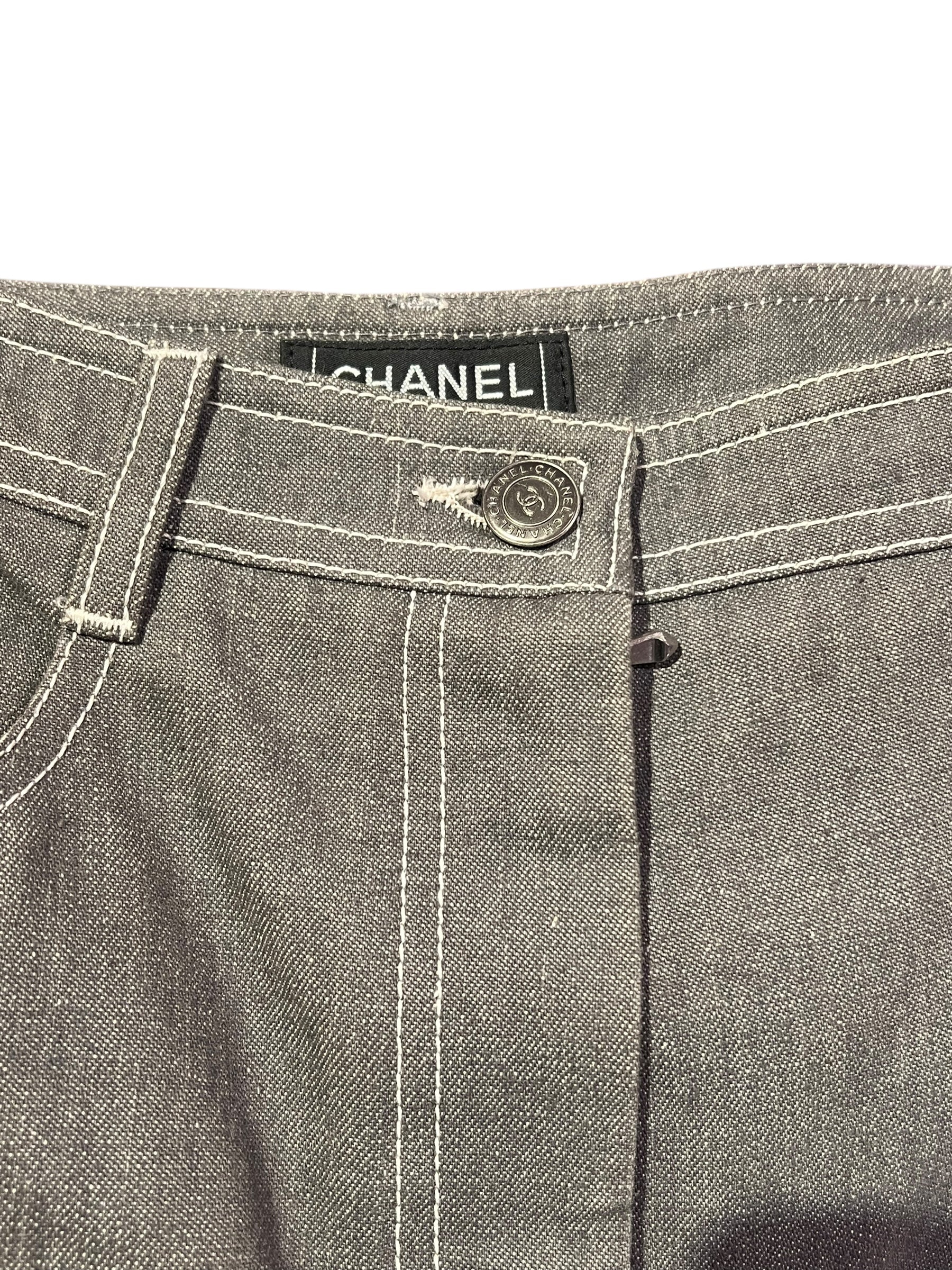 Chanel Flare CC Jeans