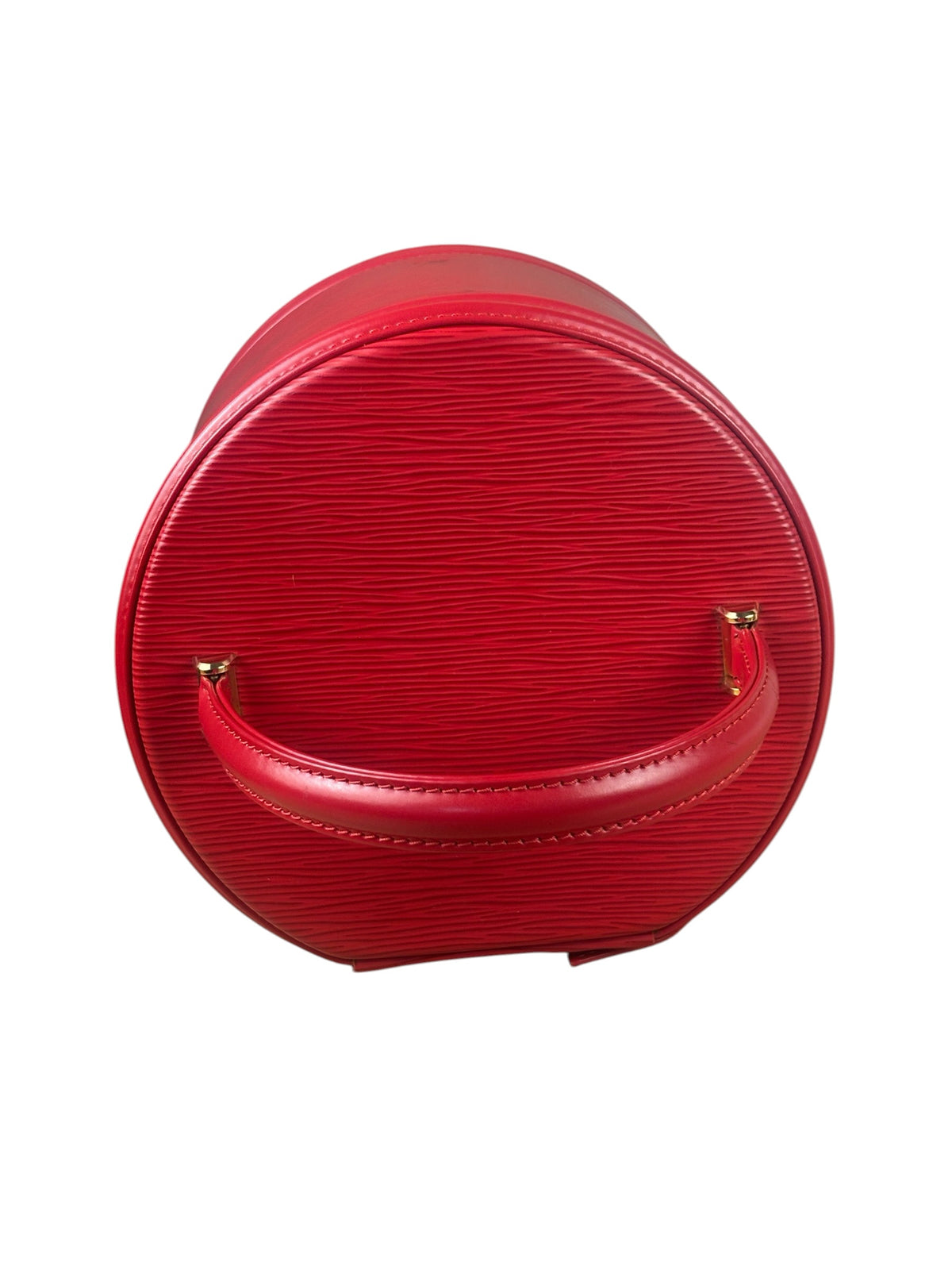 Louis Vuitton Castilian Red Epi Leather Cannes Vanity Bag