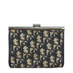 Christian Dior Vintage Diorissimo Oblique Kisslock Clutch