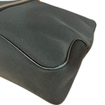 Ferragamo Vintage Black Leather Lined Shoulder Tote
