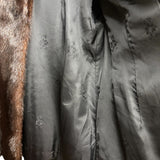 Vintage Brown Mink Fur Coat