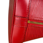 Louis Vuitton Red Epi Alma Handbag