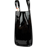 Off-White Black Patent Leather Kids Butterfly Bookish Two-Way Bag